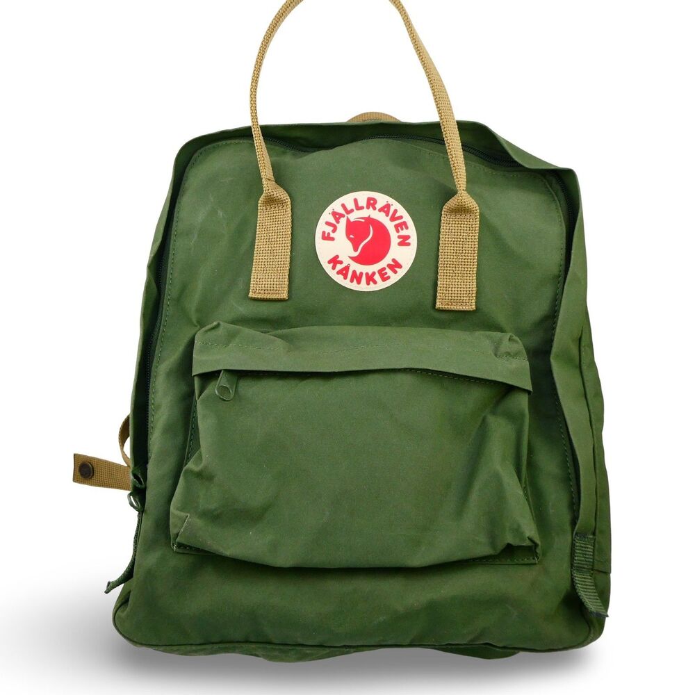 Fjallraven Kanken Classic Backpack Forest Green Daypack Hiking School Bag 23510